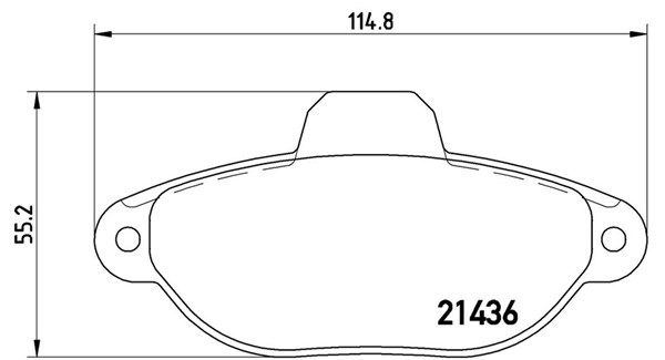 MAGNETI MARELLI stabdžių trinkelių rinkinys, diskinis stabdys 363700423096